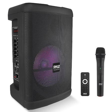 Pyle 12 in Wireless Portable PA Speaker - Portable PA & Karaoke Party Audio Speaker with Built-in Recharge PPHP1274B